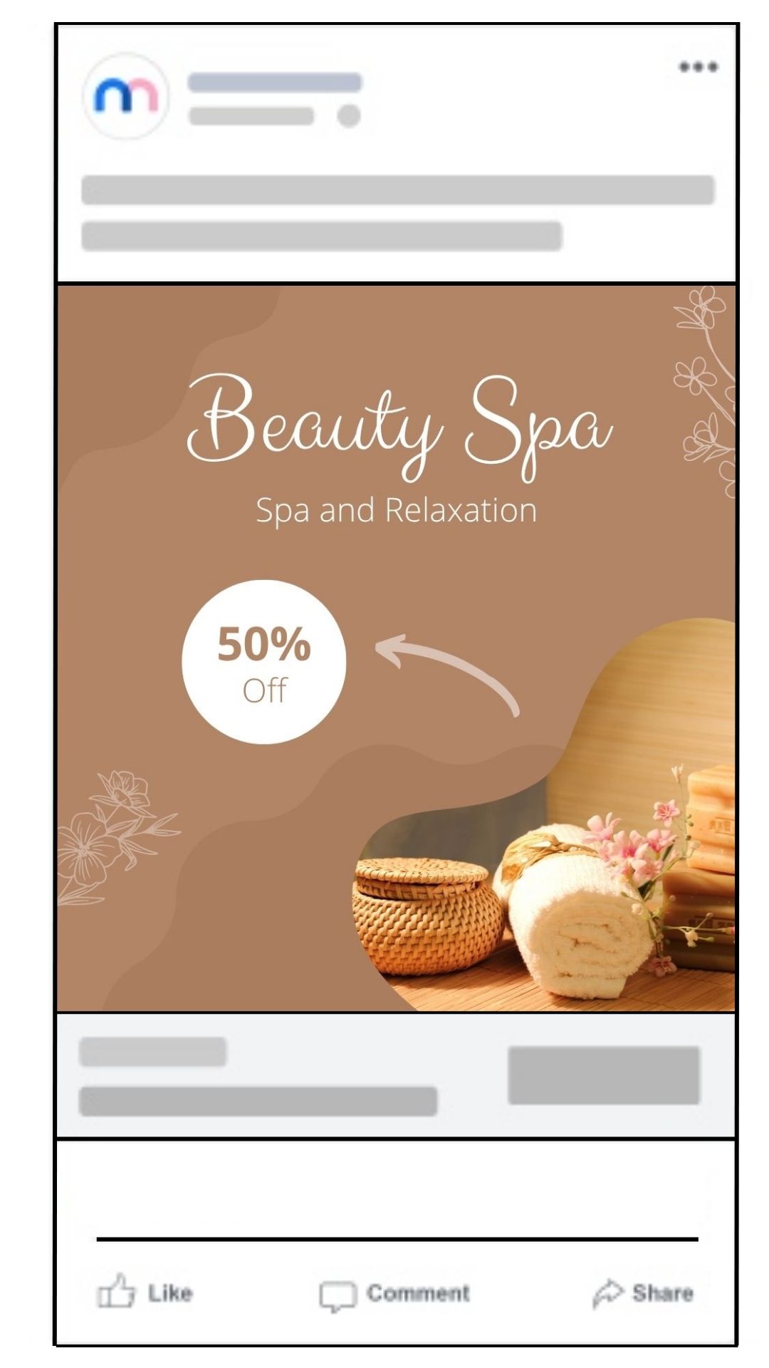 Example of a generic med spa image ad